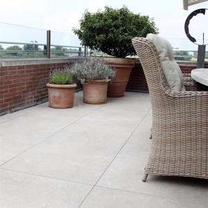 SB Keramisch Tegel Calcare Taupe 80x80x2cm 80x80x2cm A. van Elk BV